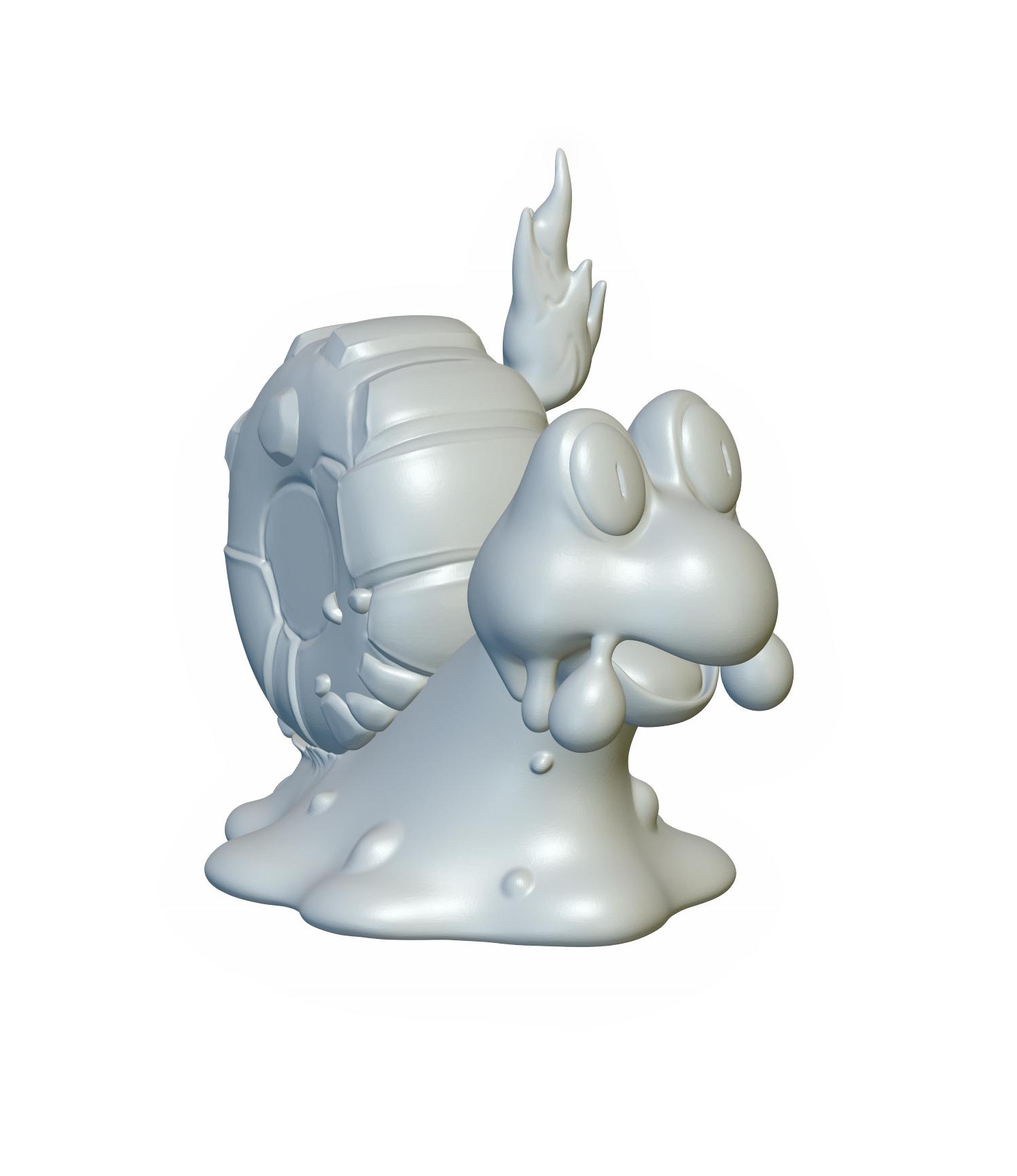 Pokemon Magcargo #219 - Optimized for 3D Printing 3d model