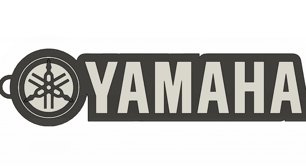 Yamaha keychain 3d model