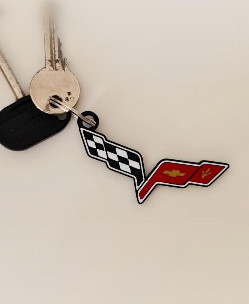 Keychain: Corvette IV 3d model