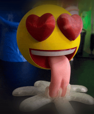 Love Emoji 3d model
