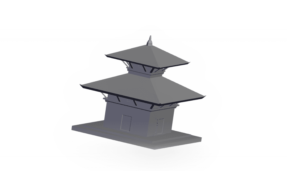 building.obj 3d model