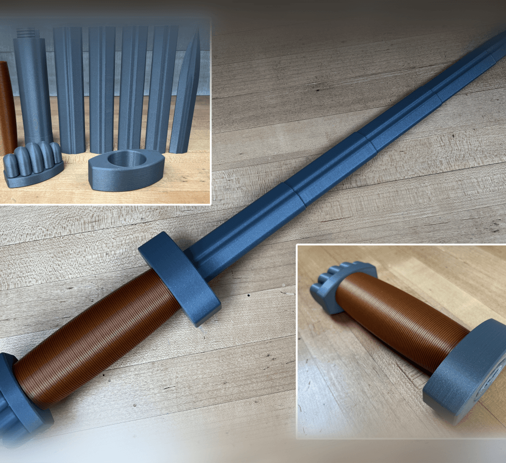 Build Your Own Viking sword #2 3d model