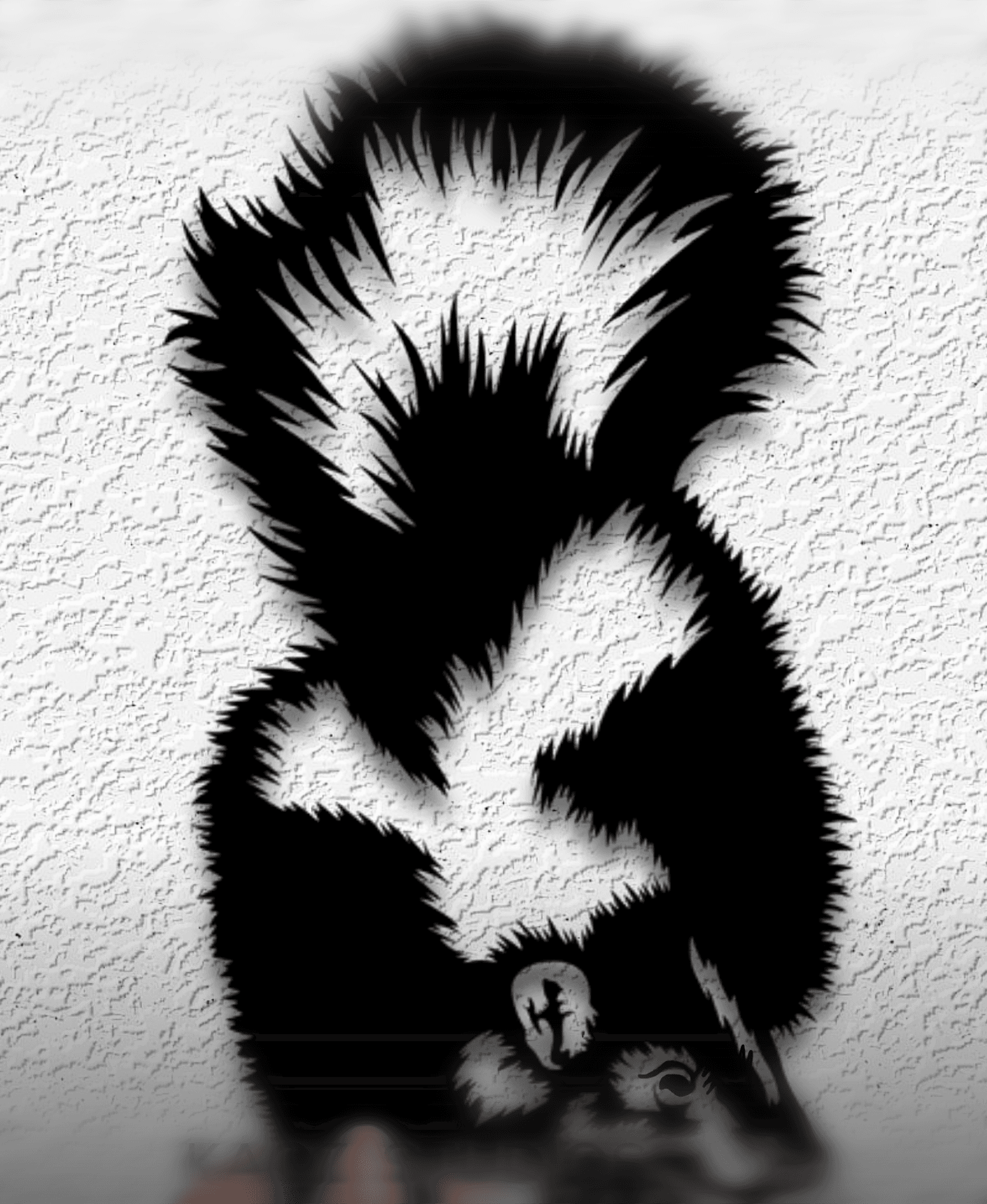 skunk wall art polecat wall decor wildlife decoration 3d model