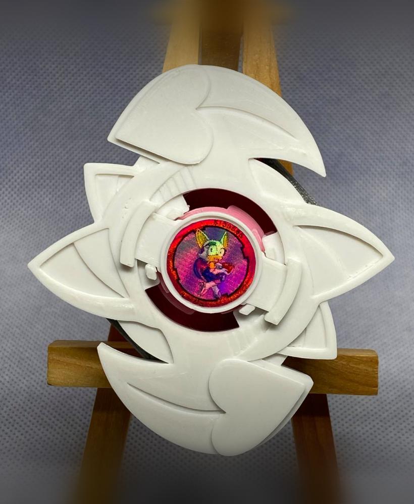 BEYBLADE ROUGE THE BAT V2 | COMPLETE | SONIC THE HEDGEHOG SERIES 3d model