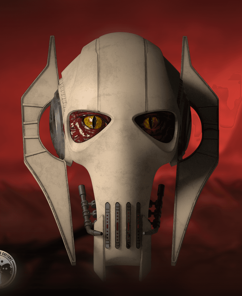 Wearable General Grievous Helmet 3d model