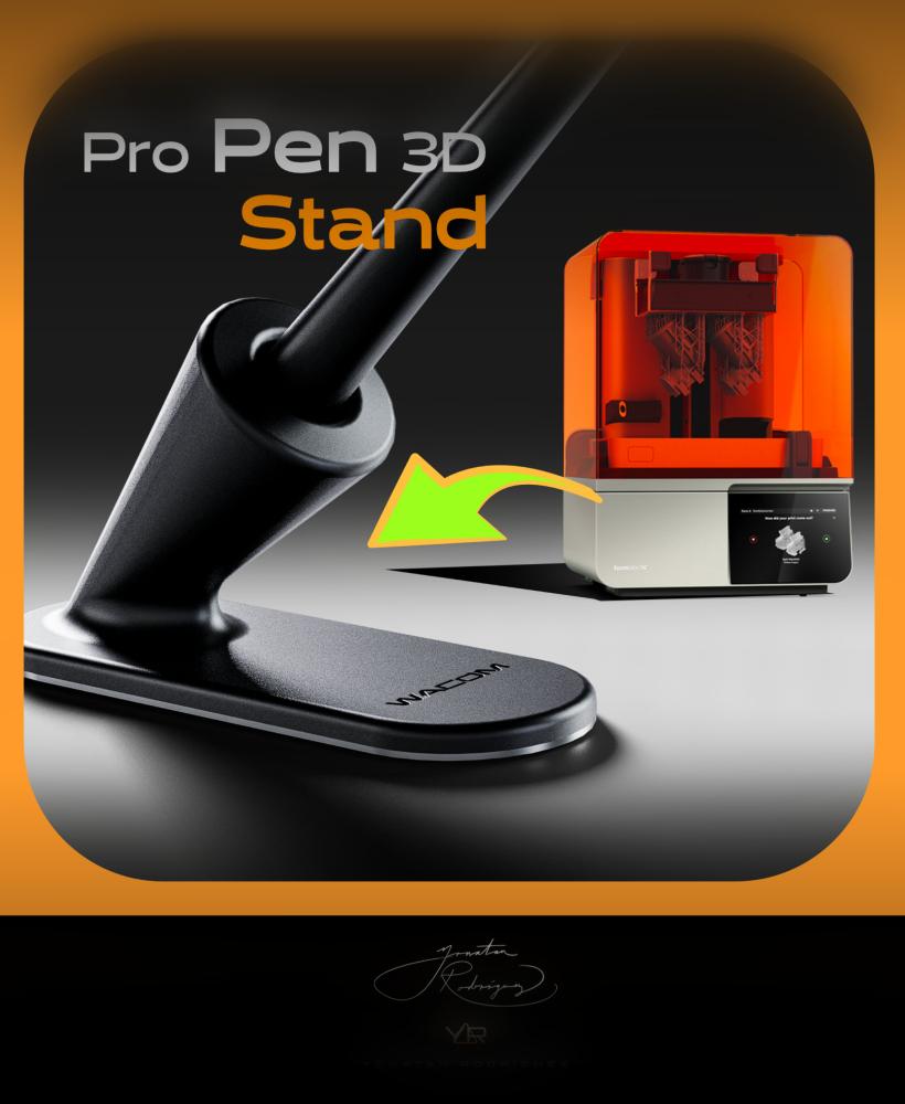 Wacom Pro Pen 3D Stand 3d model