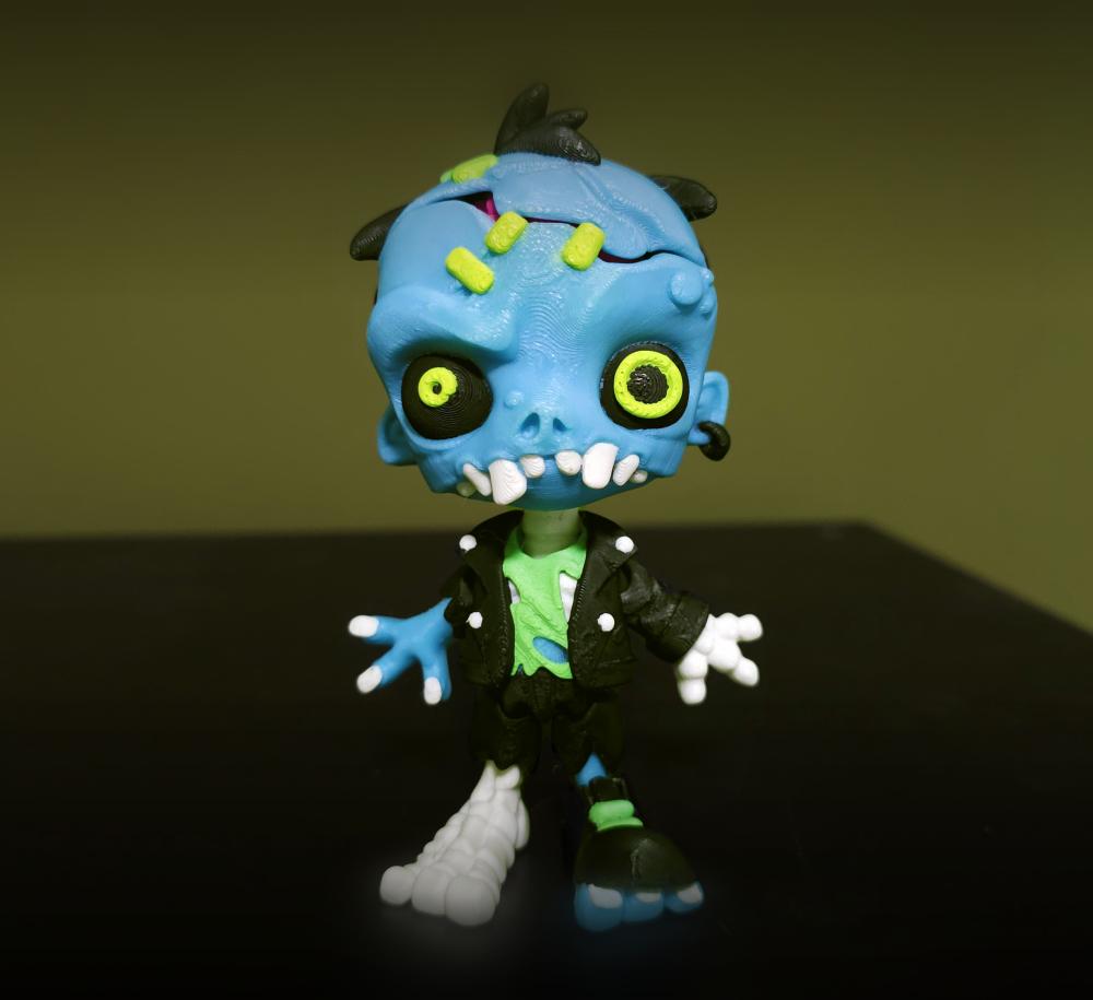 Creepy Zombie 3d model