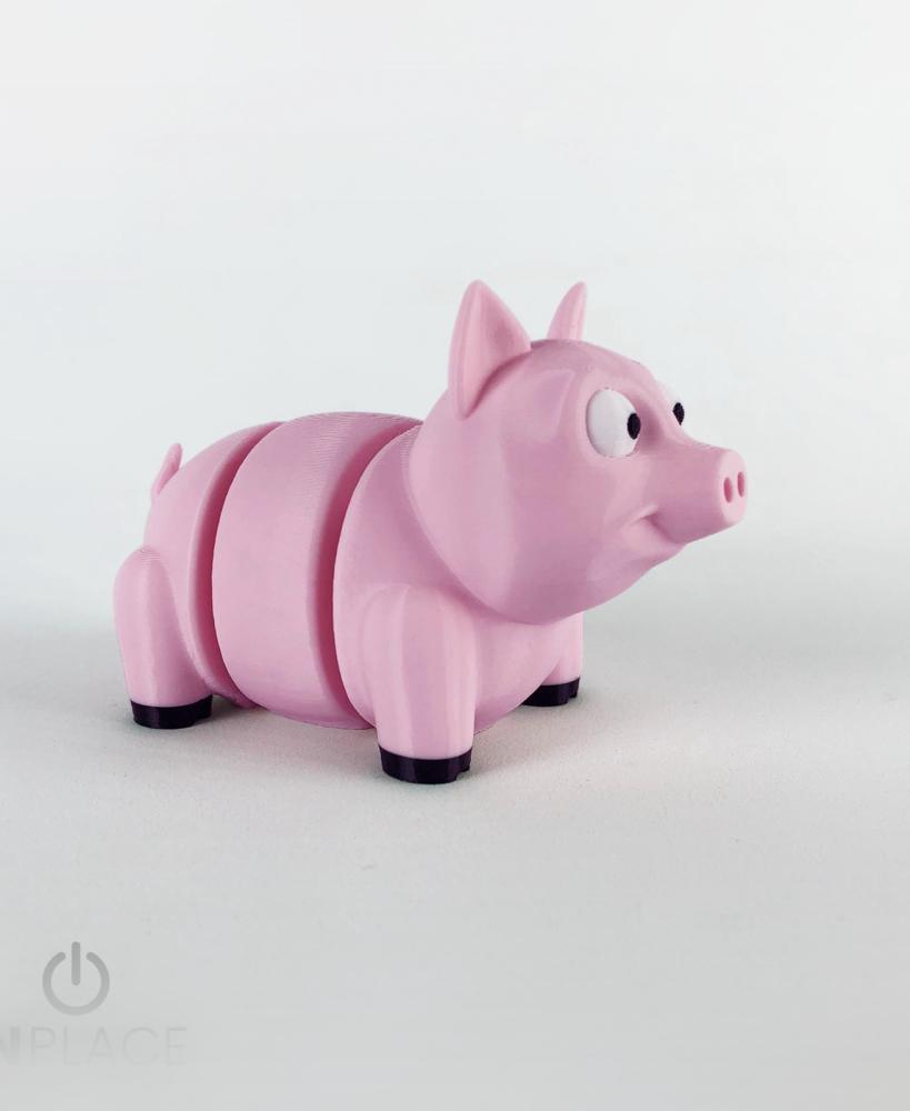 Baby Pig articulated 3d model