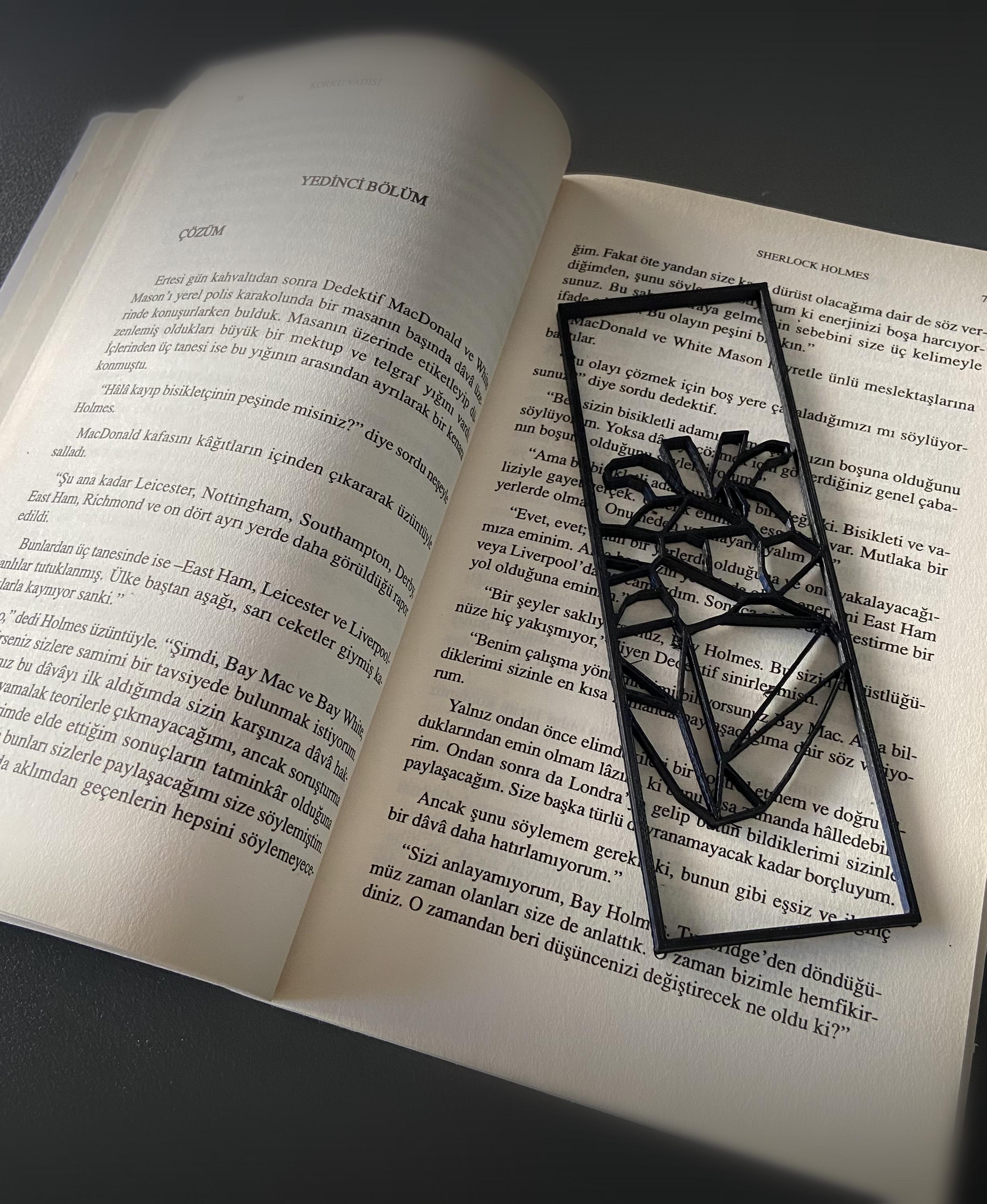 Heart Bookmark 3d model