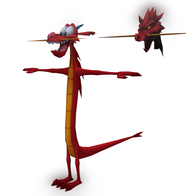 Mushu 3d model