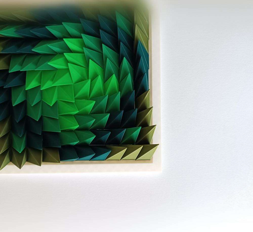  3D Wall Sculpture, The Valley 3d model