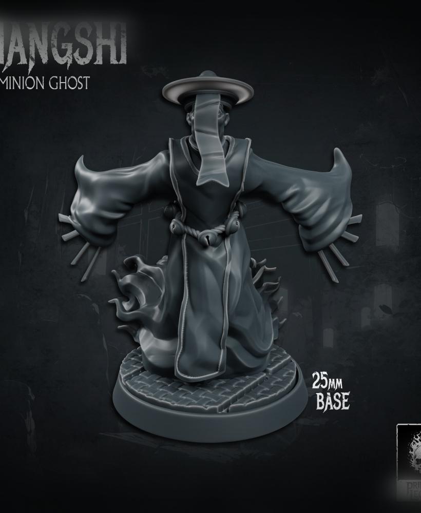 Jiangshi 04 (25mm Base) 3d model