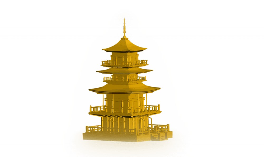 Japanese.obj 3d model