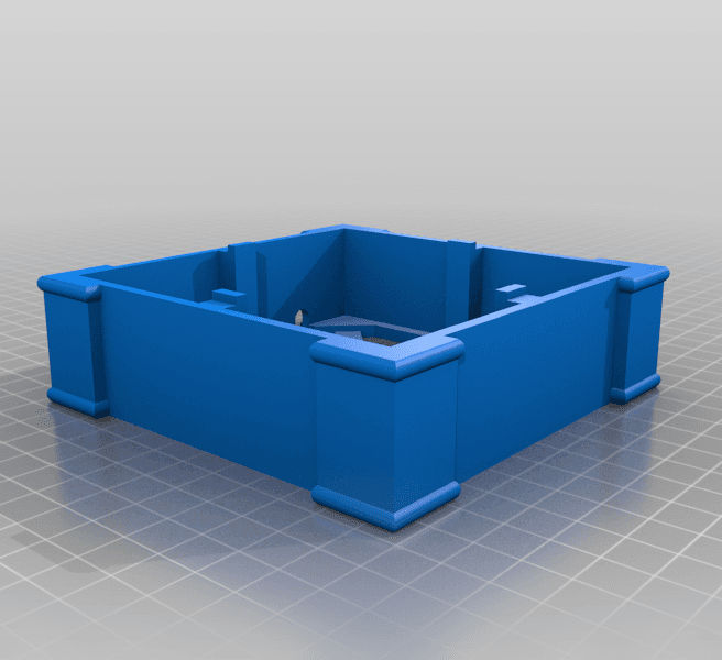 Lithophane Box With Extra Storage Box 3d model