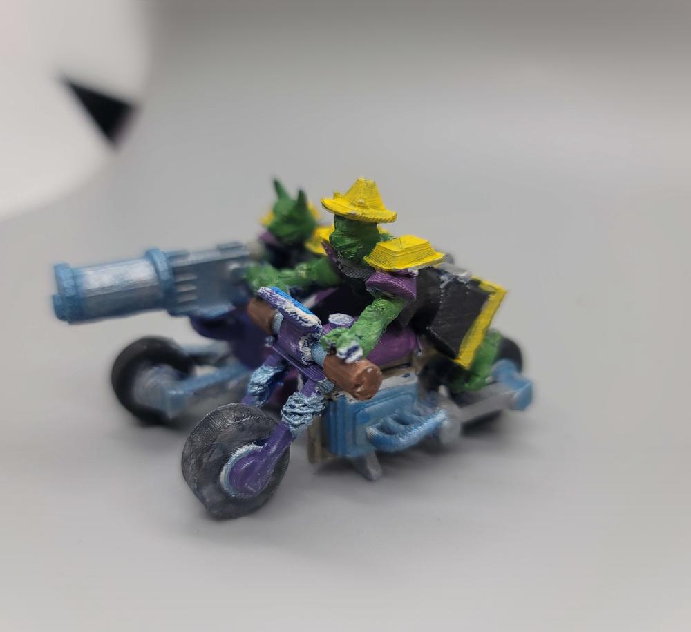 FHW Zorblin Biker Heavy with Lead Thrower 3d model