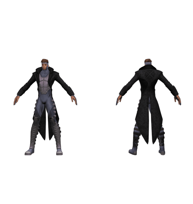 Remy Lebeau Gambit 3d model