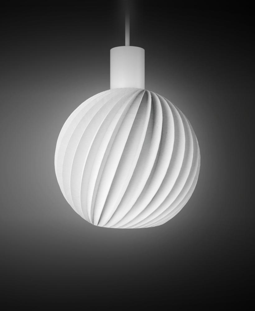 BALL TWIST LAMPSHADE 3d model