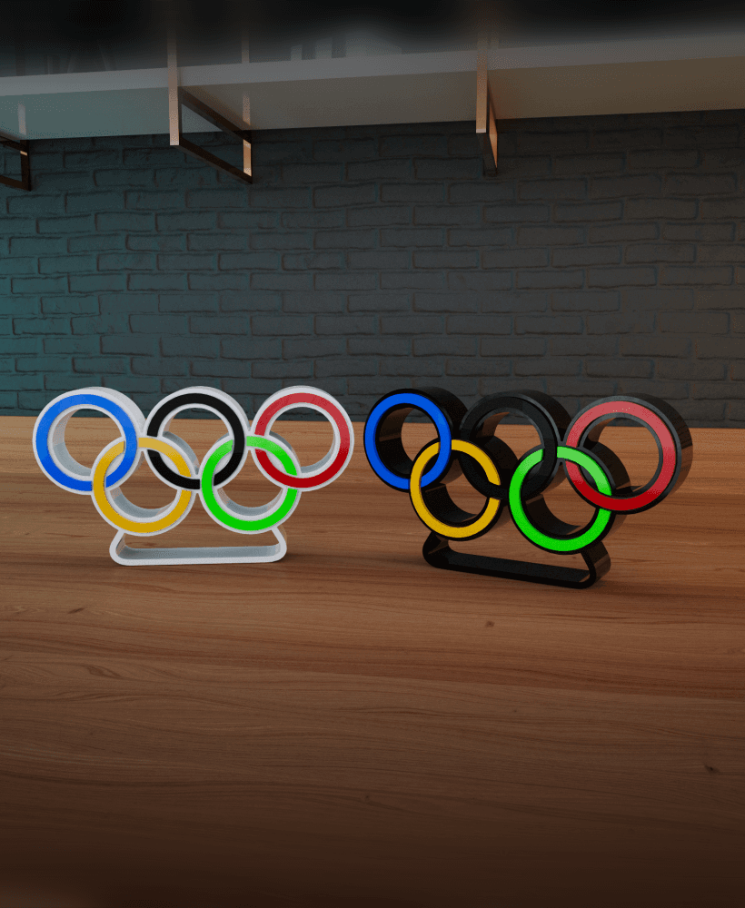 OLYMPICS - DECOR 3d model