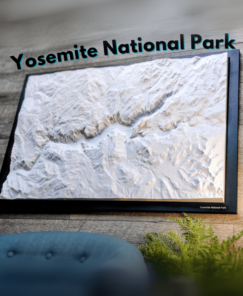 Yosemite National Park - XL 3d model