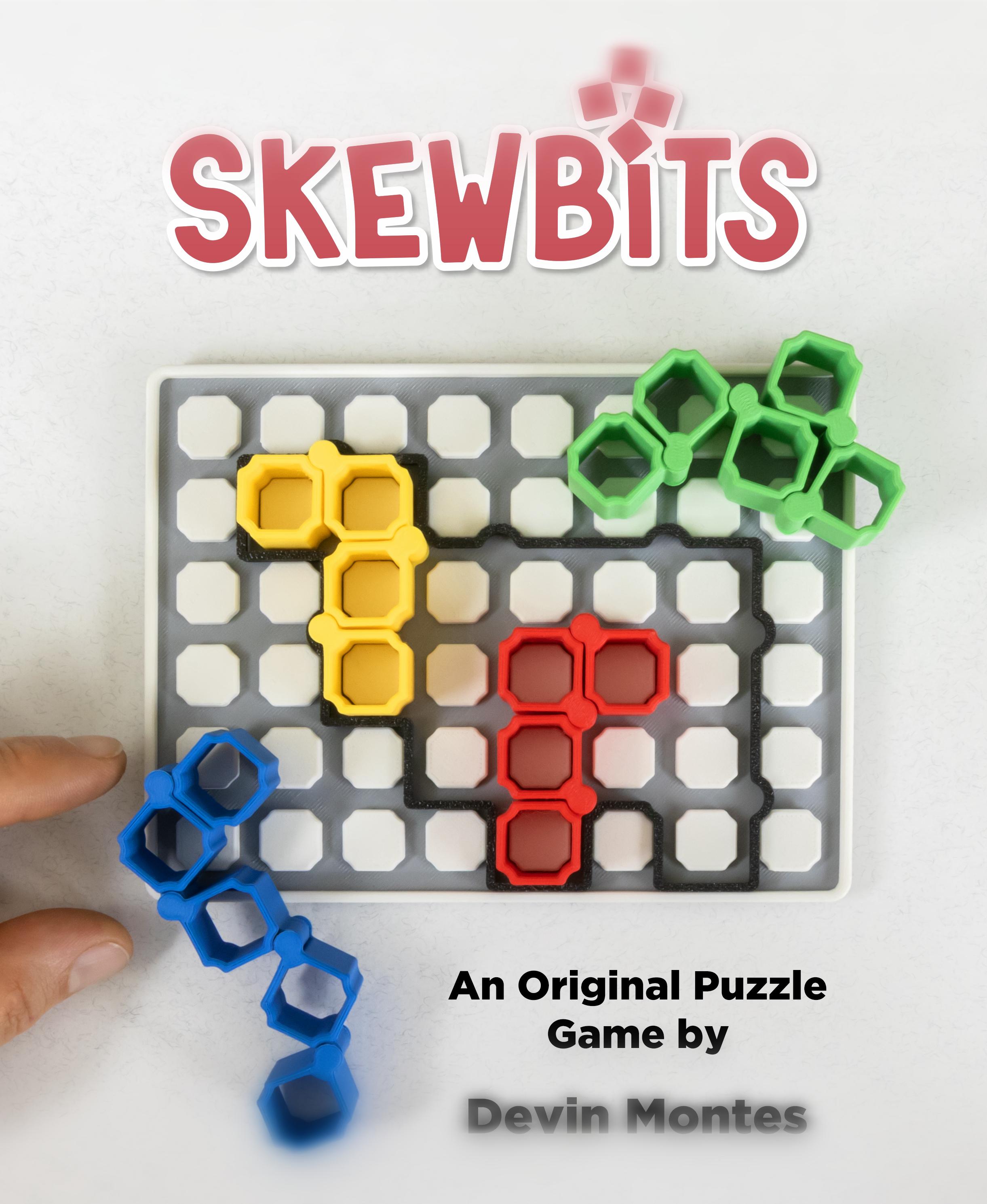 SKEWBITS (v1) Puzzle Game for 3D Printing *OUTDATED* 3d model