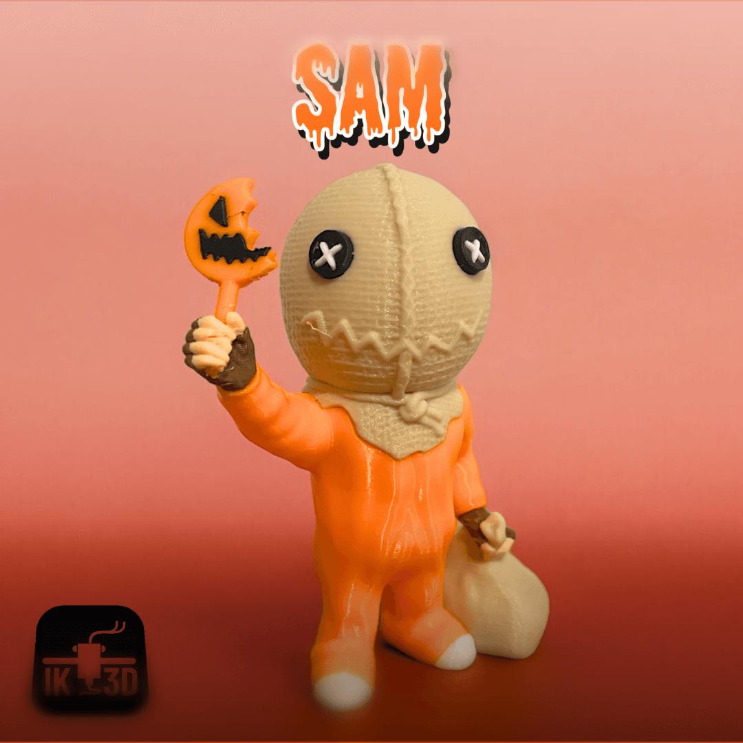 Sam Trick'r 'Treat With Candy / Horror Mini / 3MF Included / No Supports 3d model