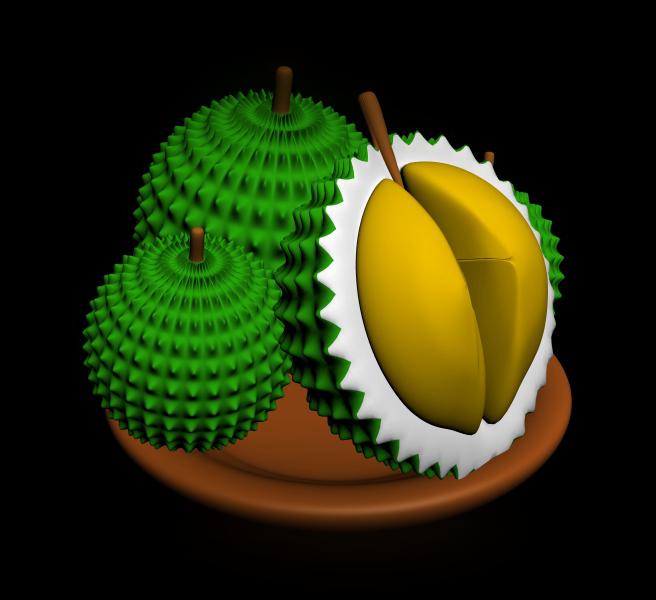 durian.stl 3d model