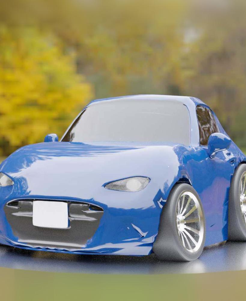 Dendeba Petite Mazda MX-5 3d model