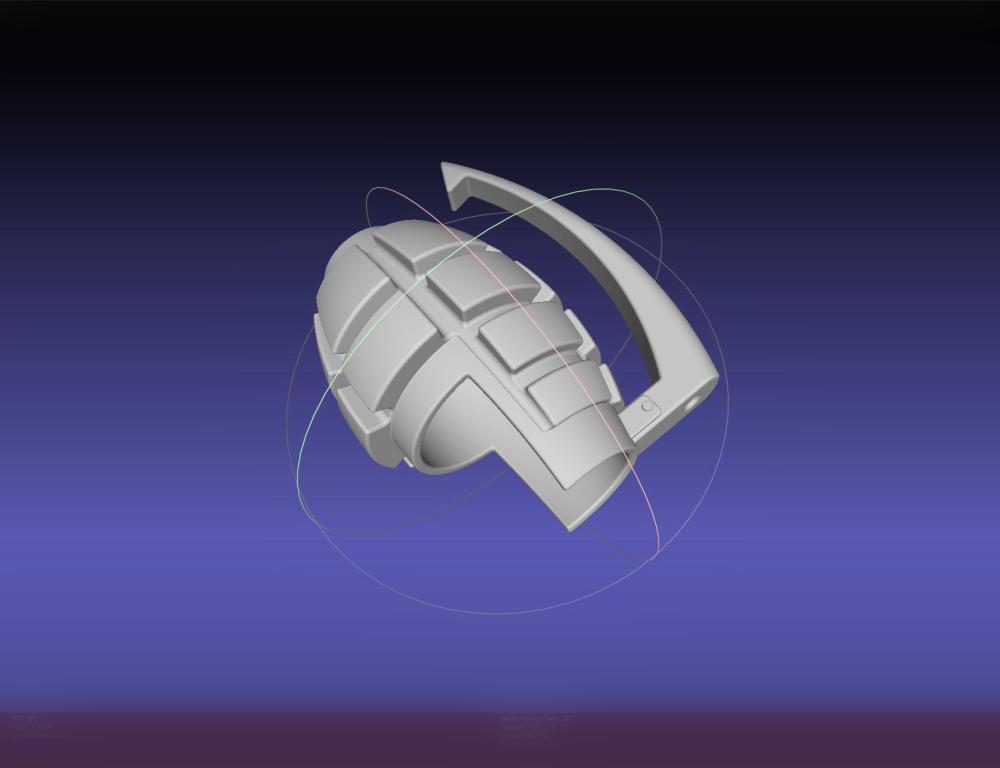 My Hero Academia Bakugo Arm Grenade 3d model