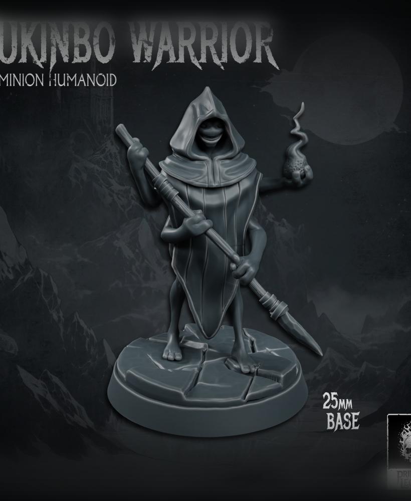 Yukinbo Warrior 04 (25mm Base) 3d model