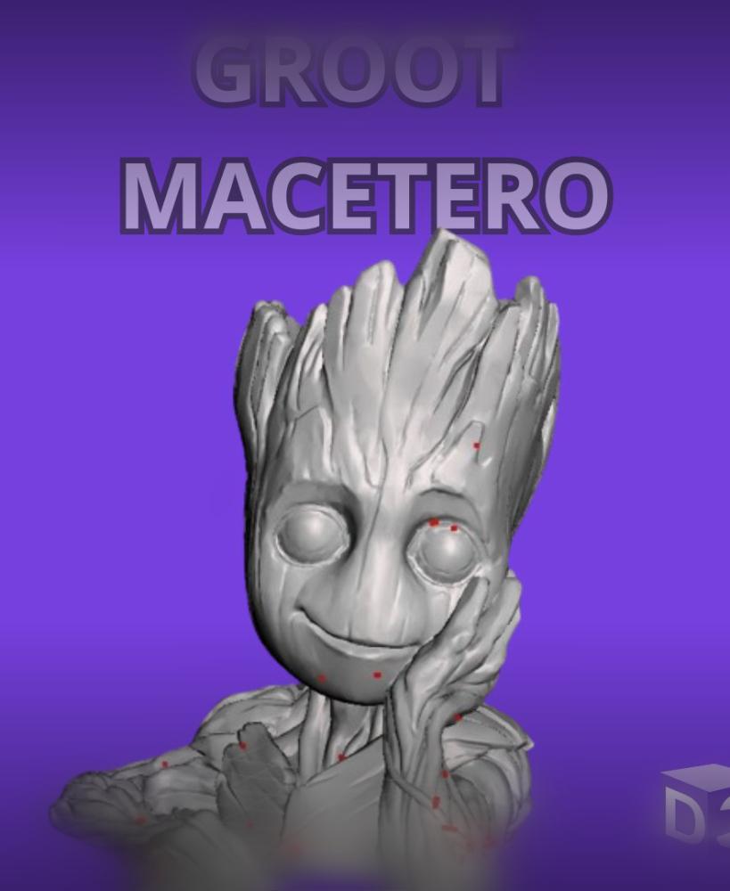 GROOT MACETERO 3d model