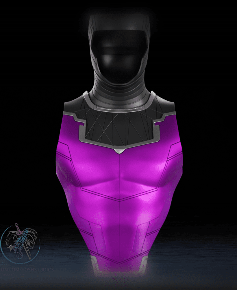 MCU Gambit Costume 3D Print File STL 3d model