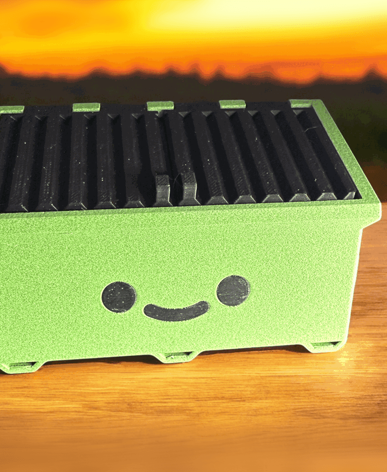 KAWAII MINI DUMPSTER, FLEXI, CUTE, FUNNY, ANIME 3d model