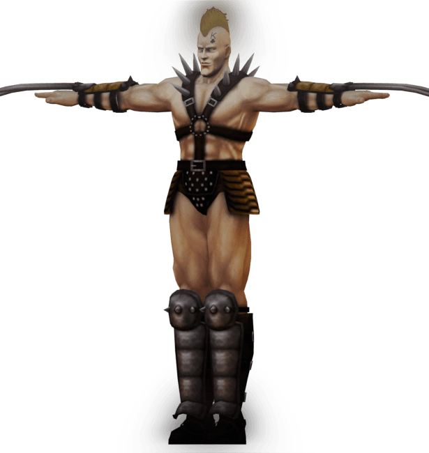 Club - Fist of the North Star 3d model