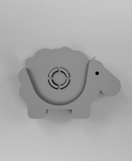 The Newest Sheep Tape Dispenser 3d model