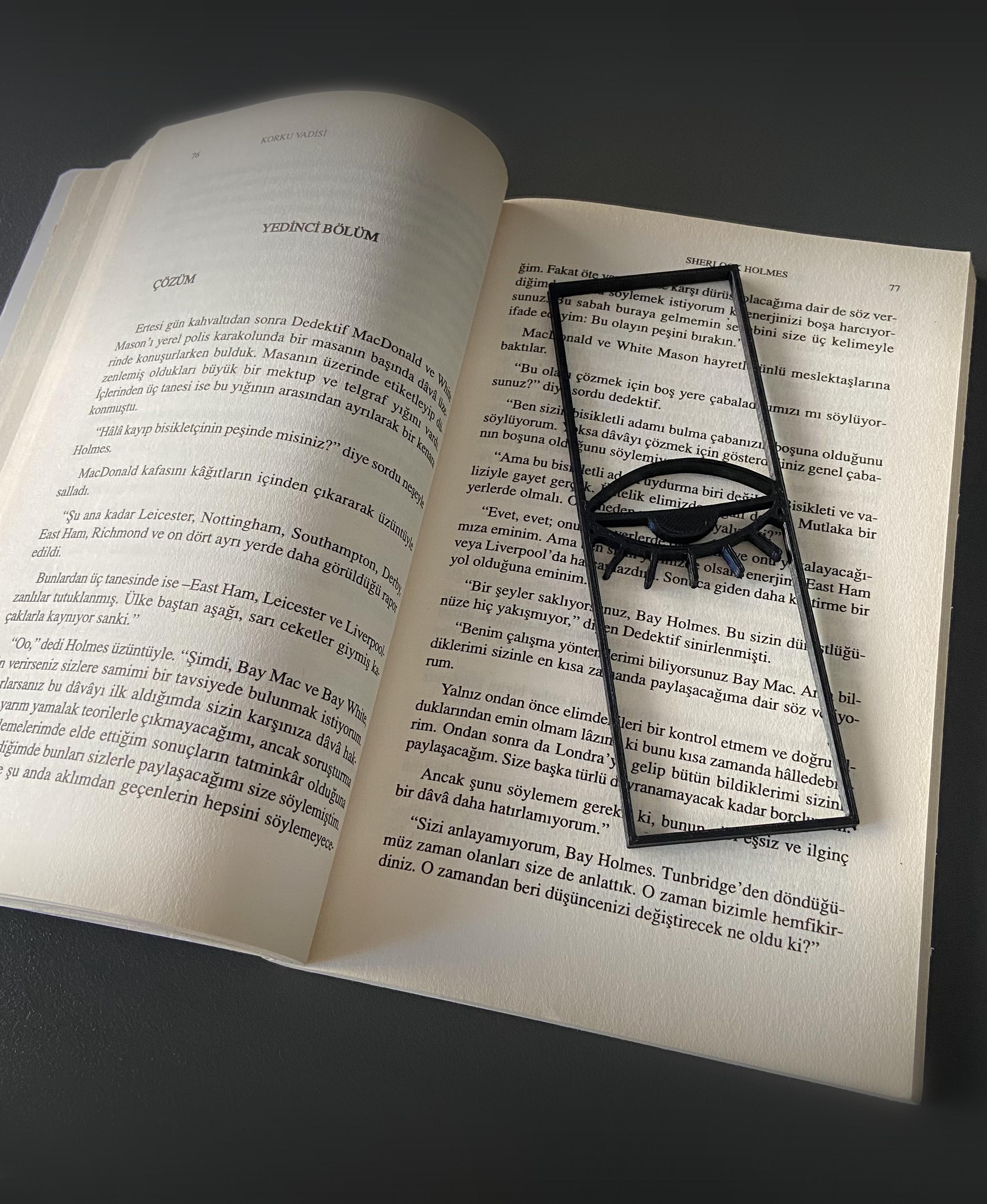 Eye Bookmark 3d model