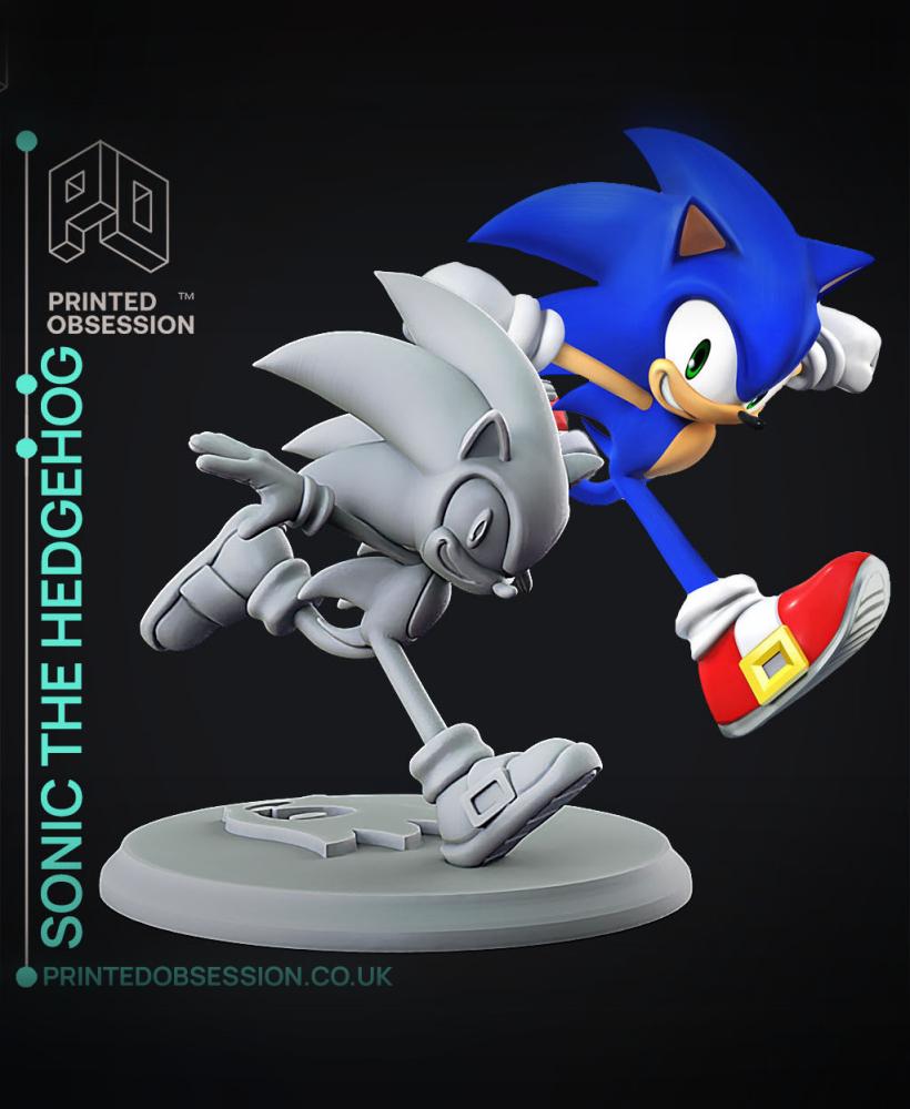 Sonic - Sonic Adventure 2 Battle - Fan Art 3d model