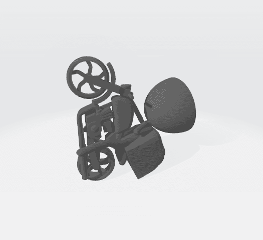 moto.stl 3d model