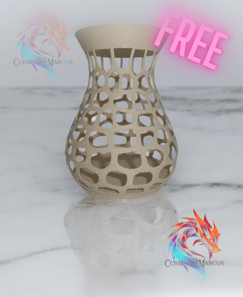 Voronoi Vase 1  3d model