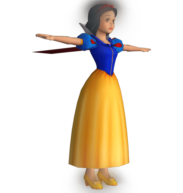 Snow White 3d model