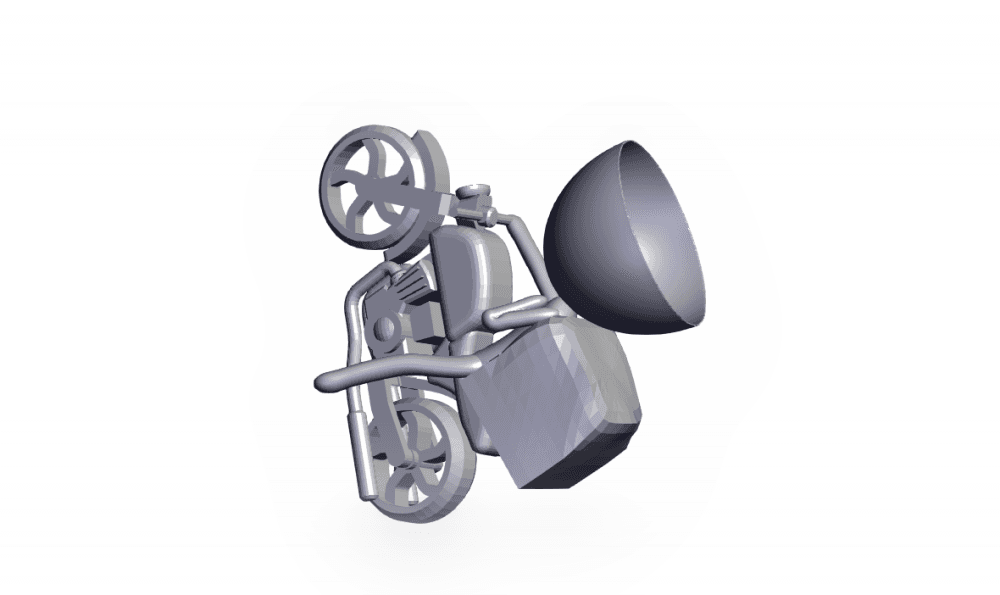 moto.stl 3d model