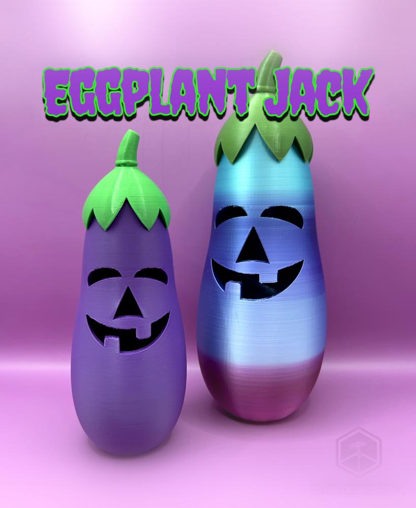 Eggplant Jack 3d model