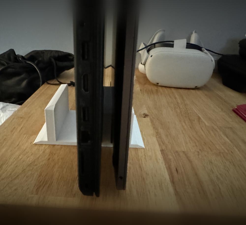 Vertical Laptop Stand 3d model