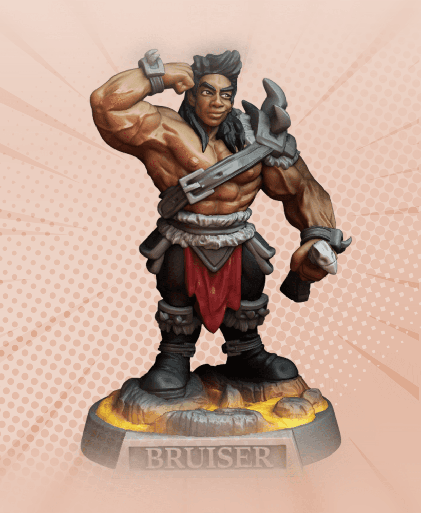 Bruiser <Axis of Anarchy> ,   From "The Guild"  3d model