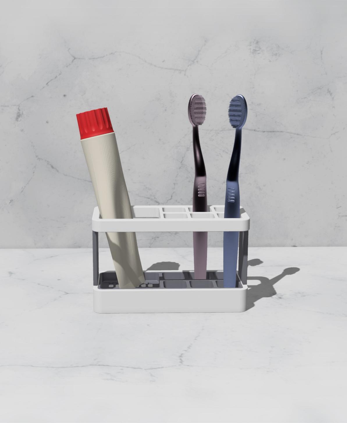 Toothbrush Caddy 3d model
