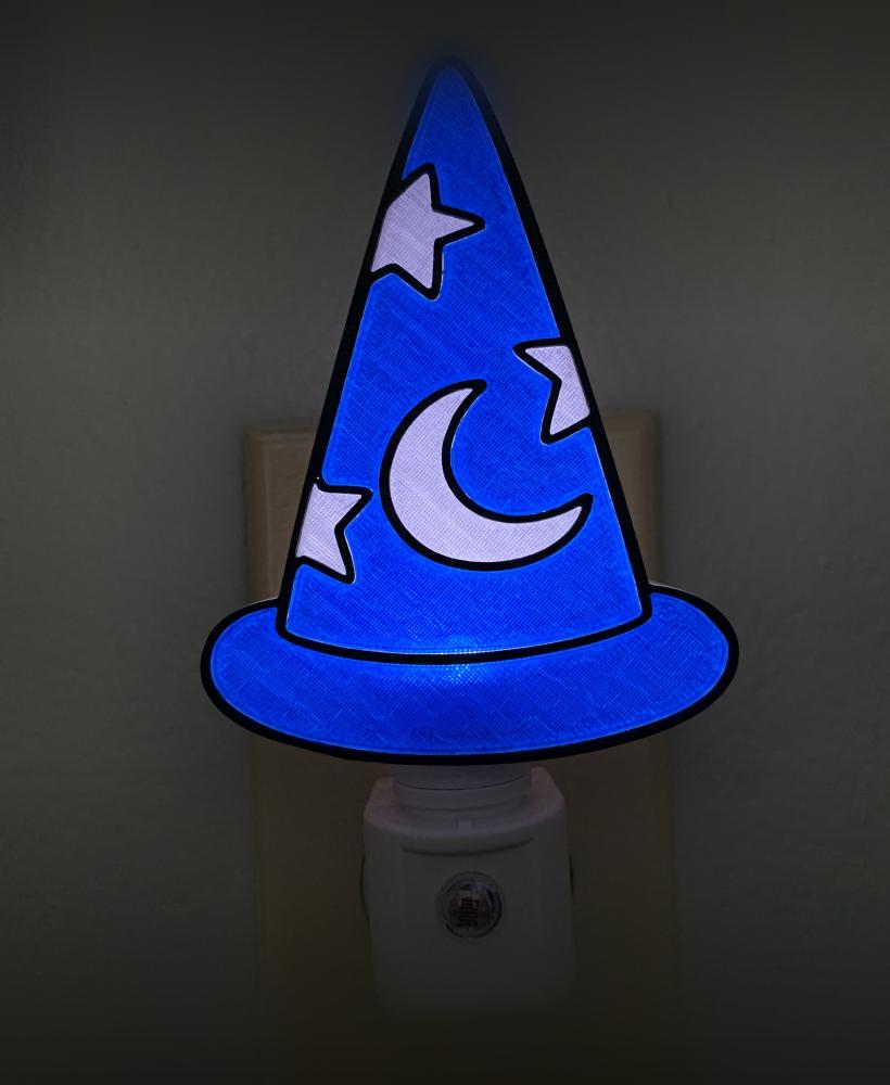 Sorcerers Hat Night Light 3d model