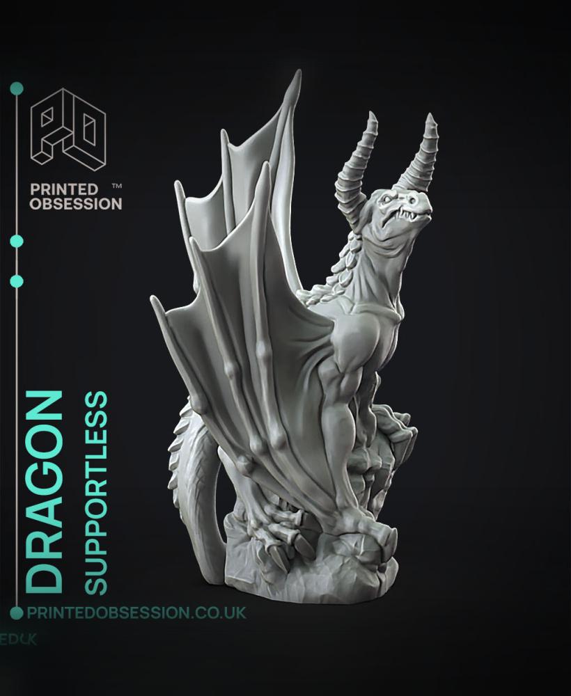 Dragon - Supportless 3d model