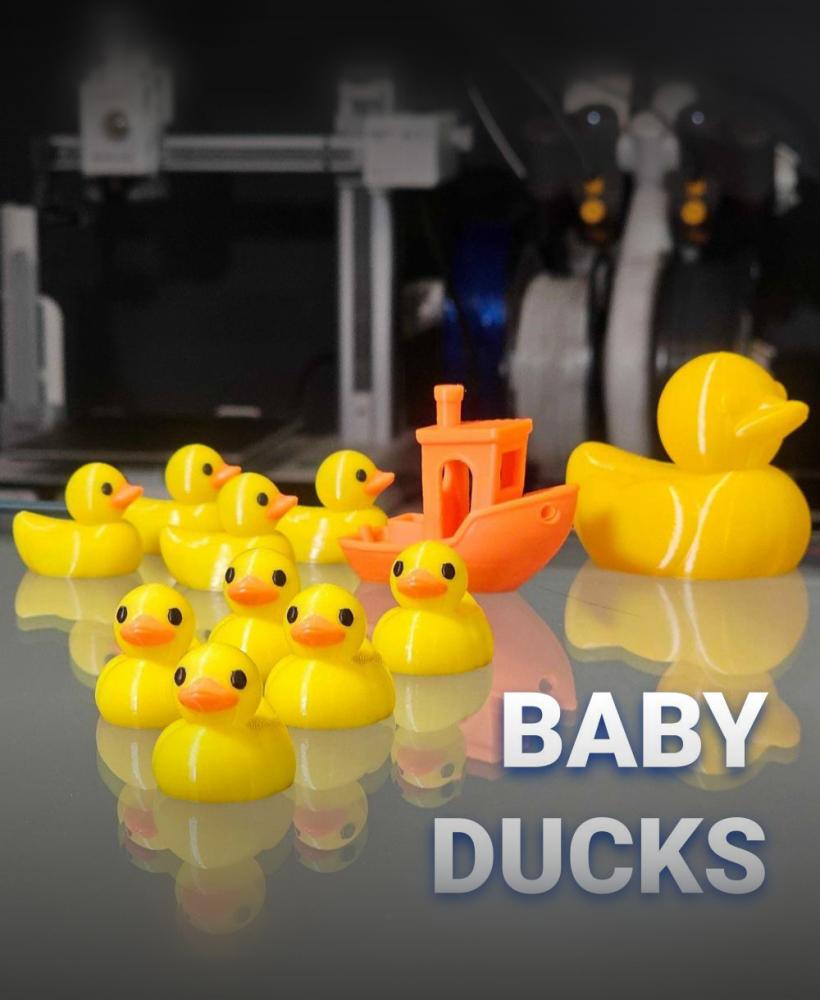 Baby Ducks | Multi-color 3mf included | Free to a good home 3d model