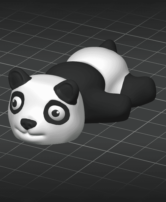 Flexi Panda (No Supports) 3d model