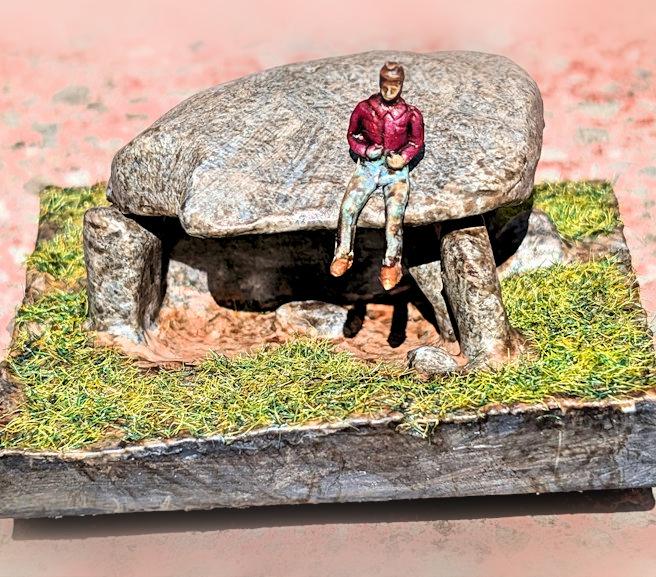 Rhoslan Dolmen 1:76 scale model 3d model