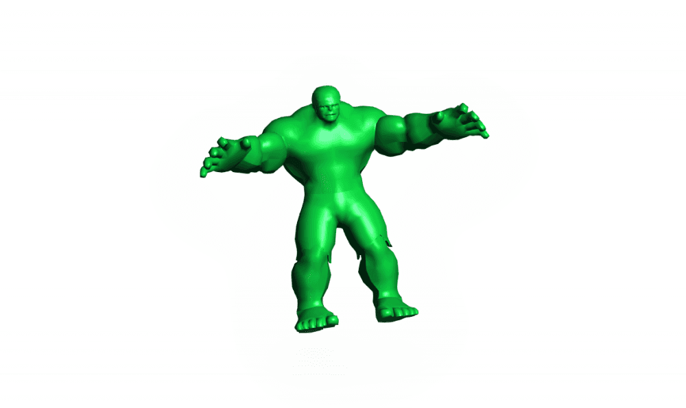 Hulk.obj 3d model